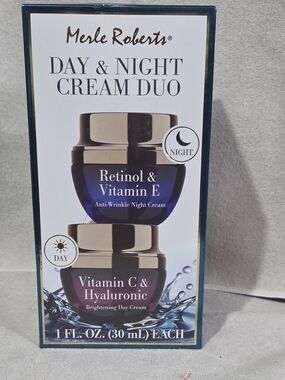 Day & Night Cream Duo – Blue Night & Purple Day